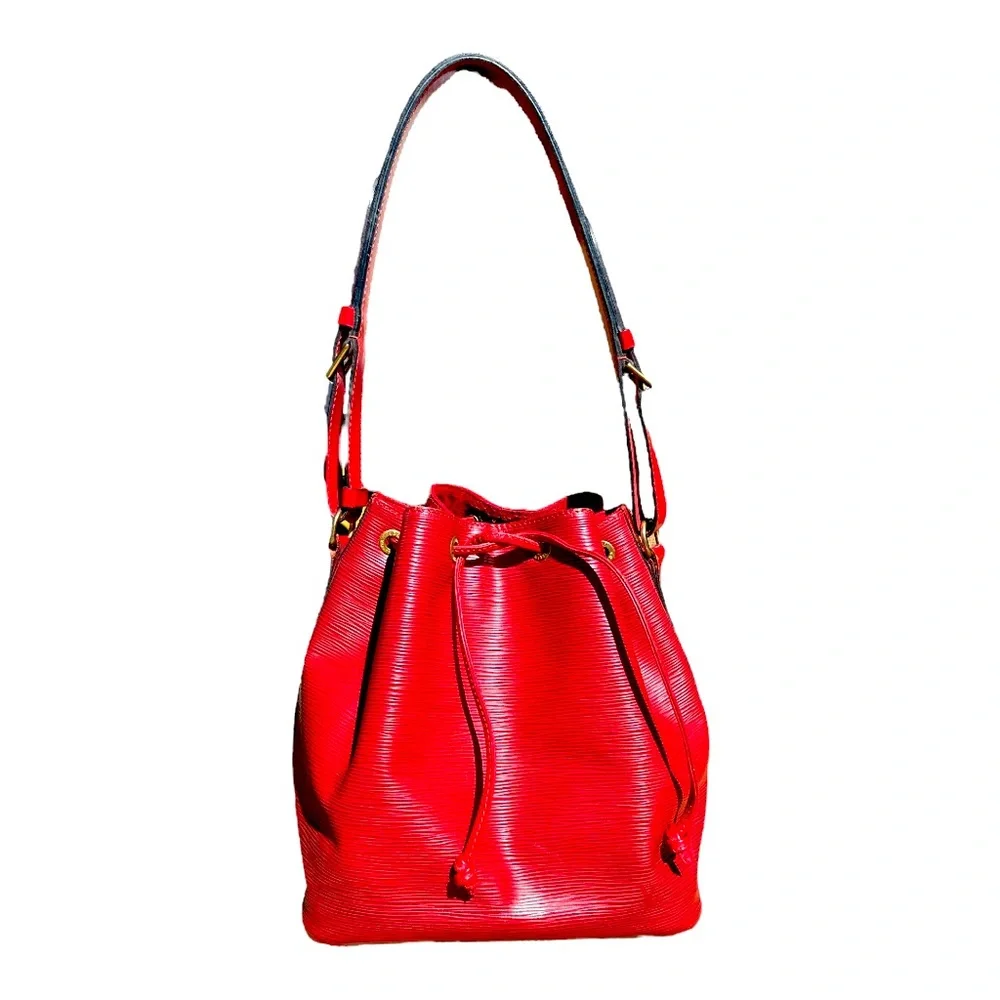 Louis Vuitton Red Epi Leather Petit Noe - Picture 1 of 14